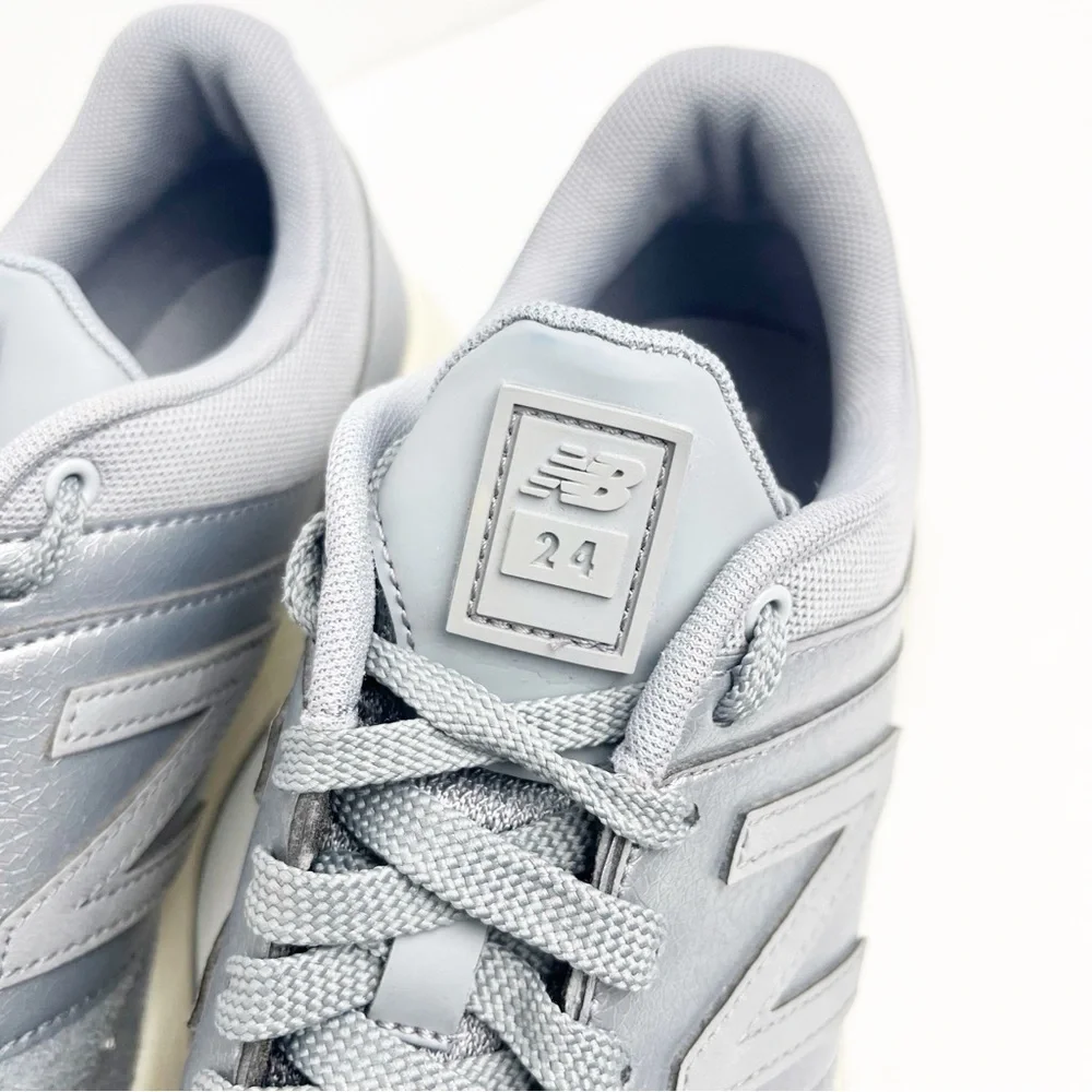 NEW BALANCE Gray Lace Up Running  Tennis Shoes Sneakers Style# WRL24TQ, Size 9